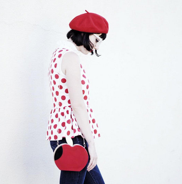 How to Wear Your Big Apple Clutch