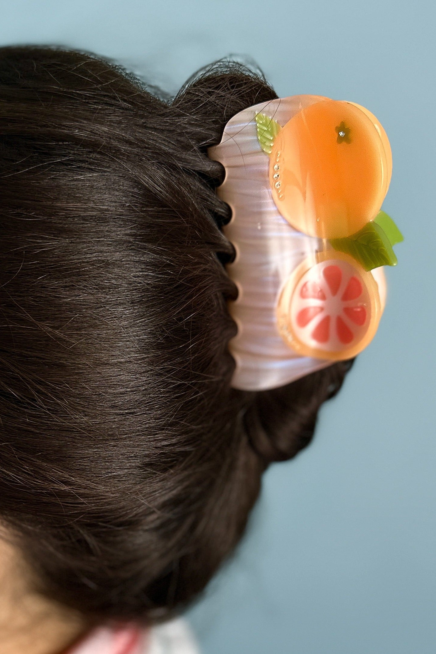California Pomelo Hair Claw