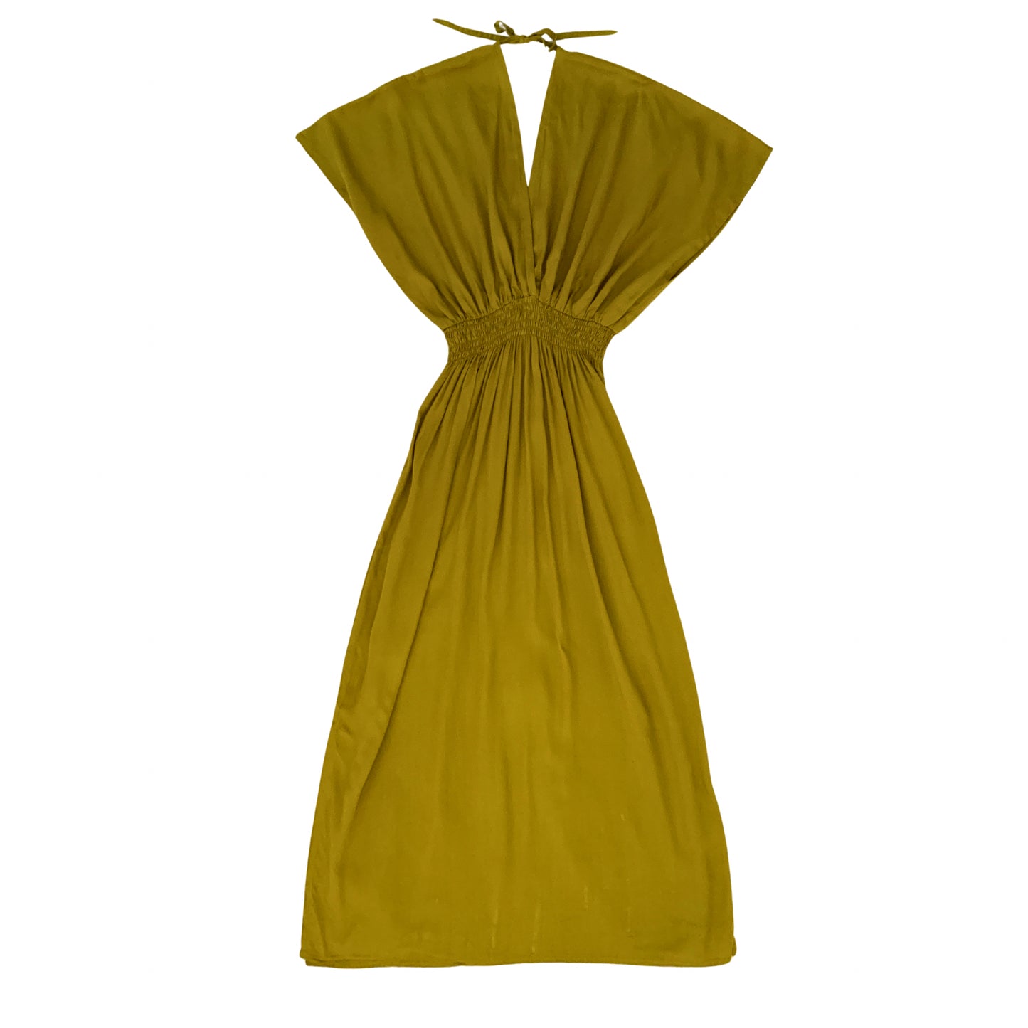 Olivia Maxi Dress in Lime Green