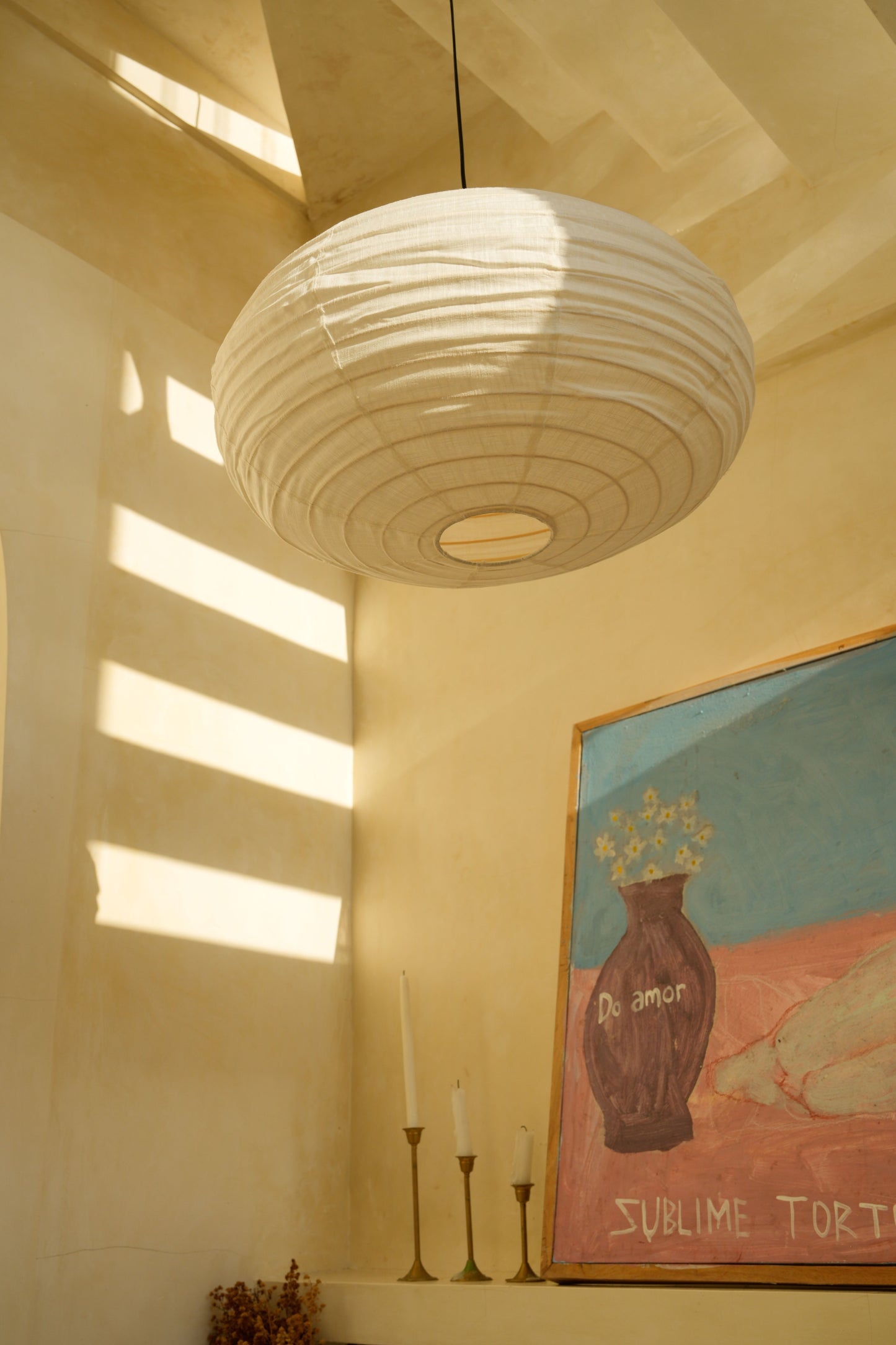 Oval shop pendant light