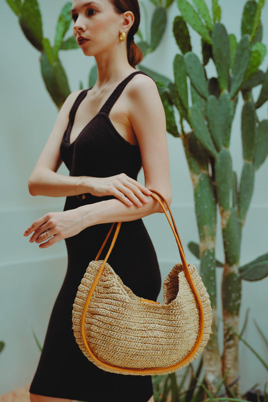 Stella Raffia Tote