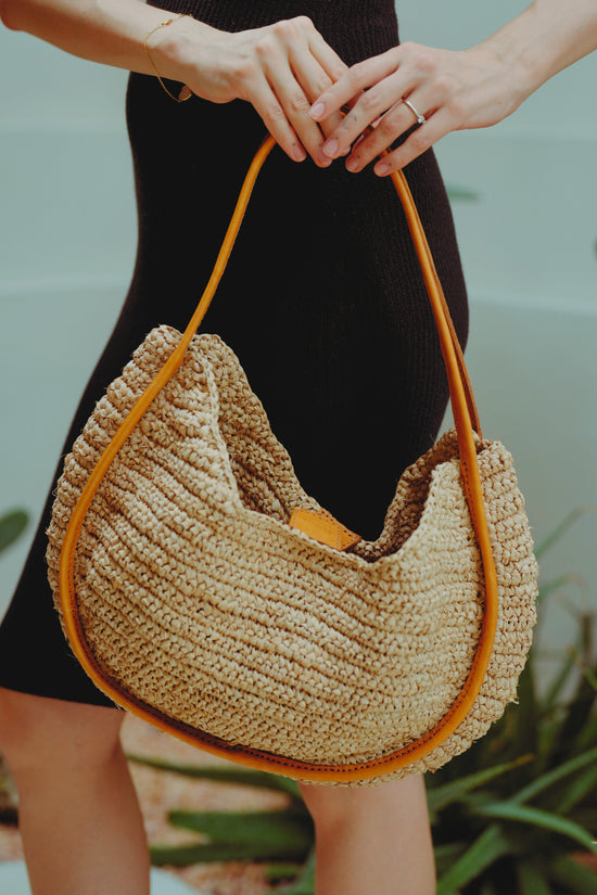 Stella Raffia Tote