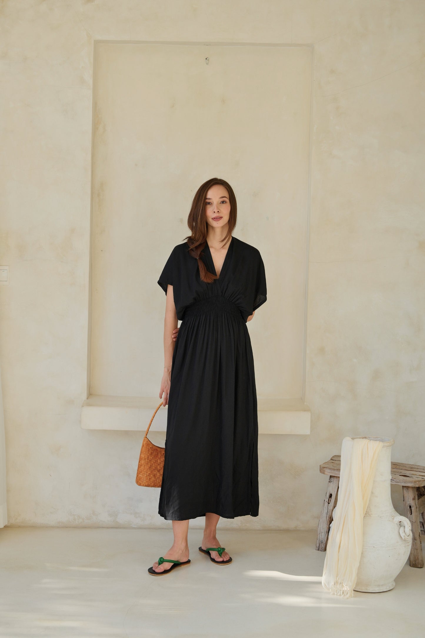 Olivia Maxi Dress in Black