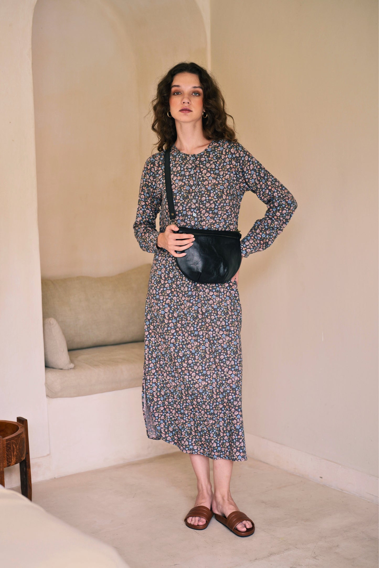 Danna Kaftan in Vintage Floral (Sample Sale)