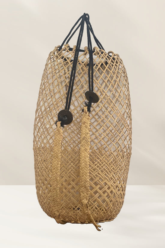 Load image into Gallery viewer, Fisherman Rattan Net Backpack
