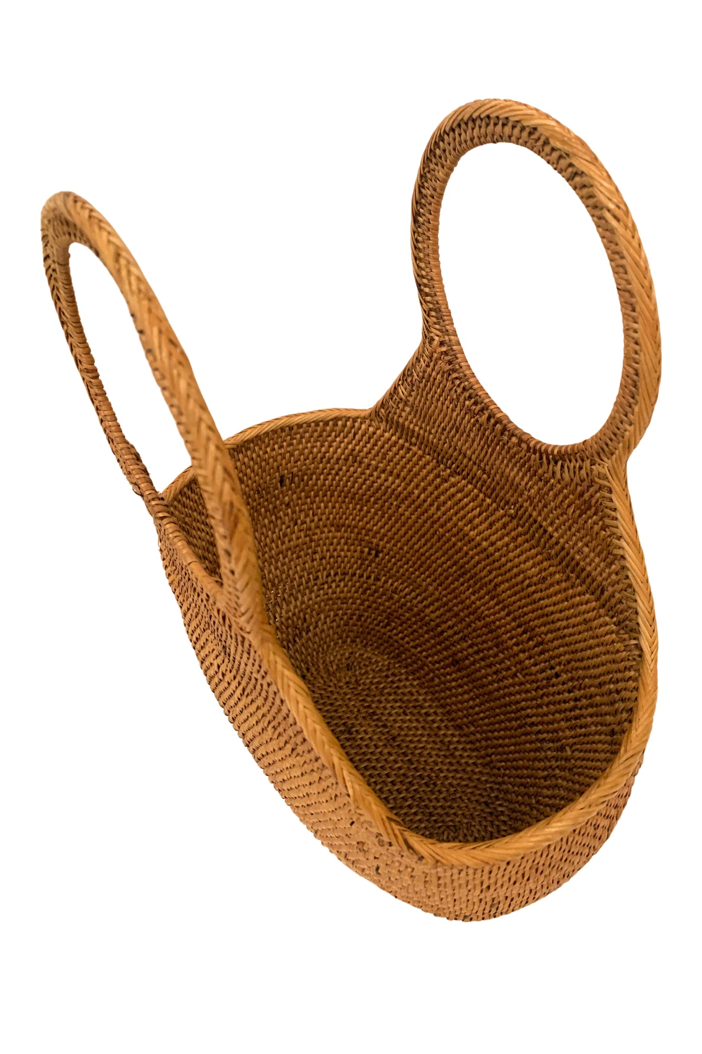 Lora Rattan Beach Tote