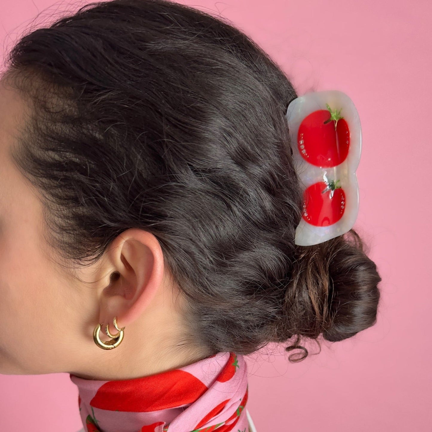 Tomatoes Hair Claw