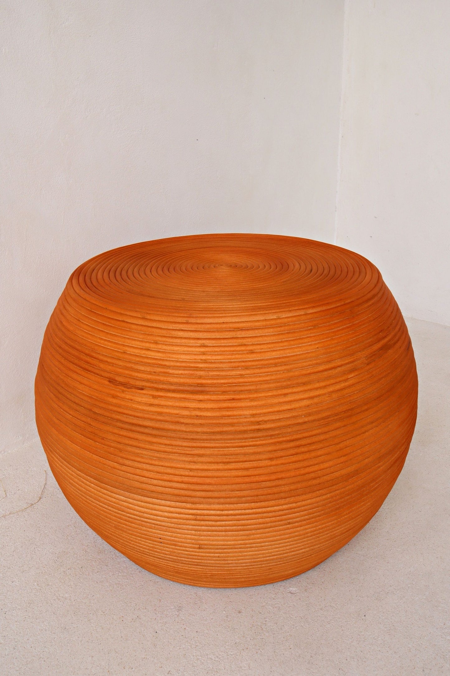 Joyce Rattan Sphere Coffee Table