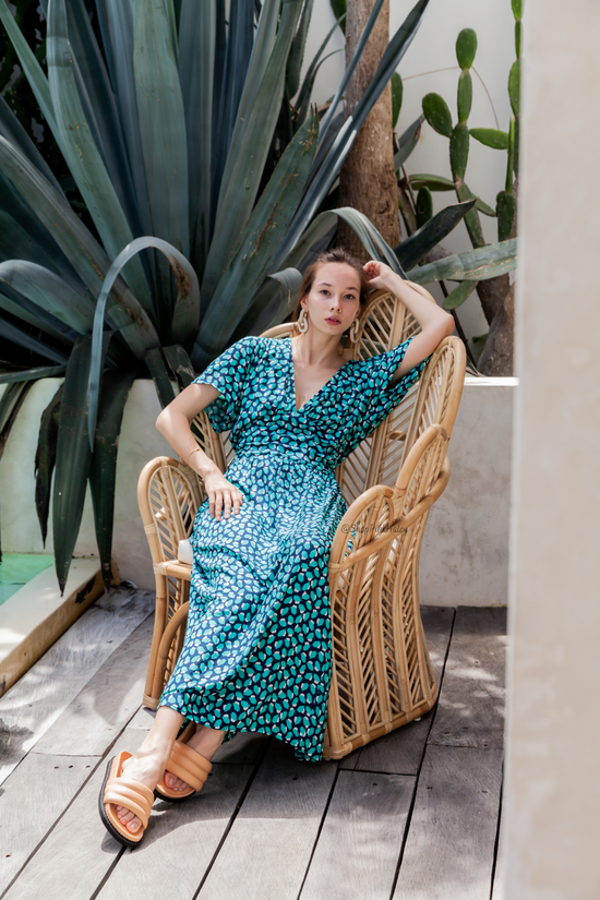 The Paloma Petals Rattan Chair - Set of 2 Chairs (Los Angeles/Local Delivery Only)