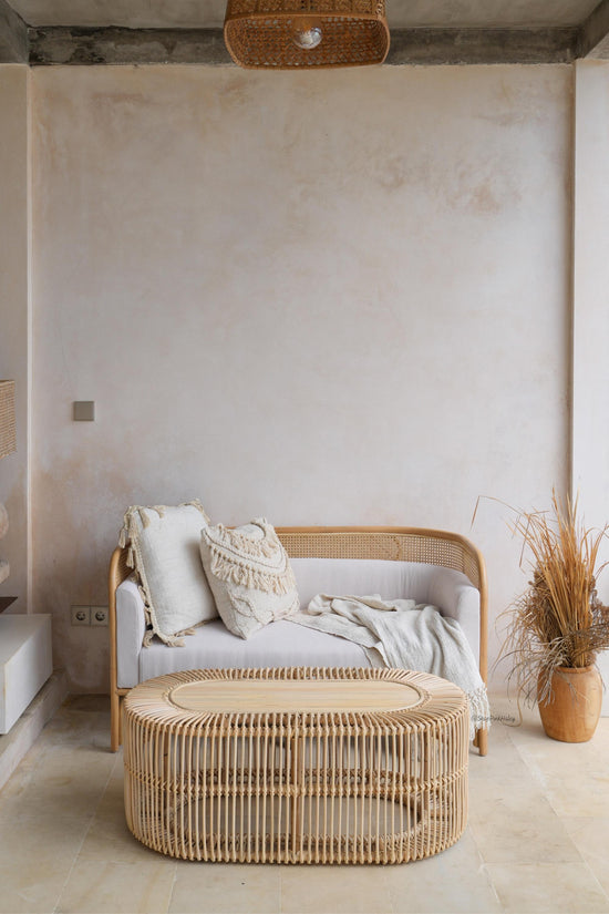 The Paramount Rattan Cane Sofa