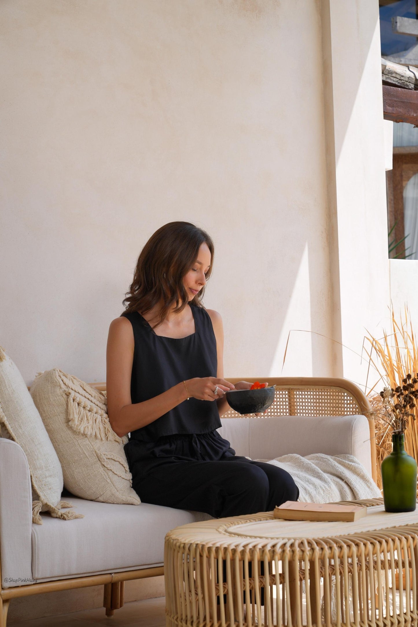 The Paramount Rattan Cane Sofa