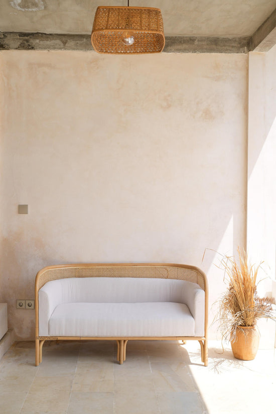 The Paramount Rattan Cane Sofa
