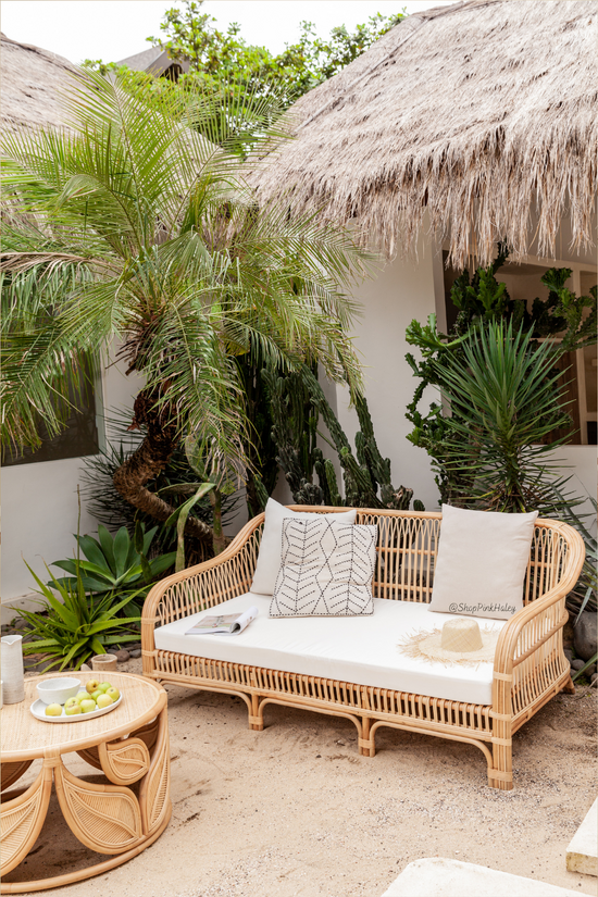 Pismo Rattan Sofa Couch