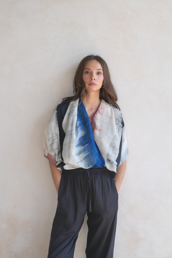 Sasha Hand Dyed Organic Cotton Scarf