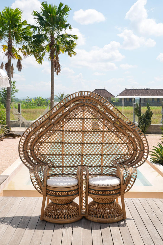 Taylor Double Seaters Peacock Chair