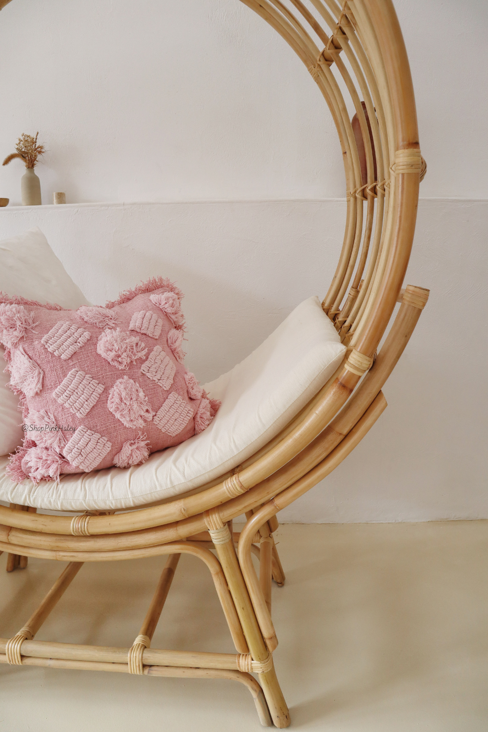 The Circle Ring Hanging Chair with Stand