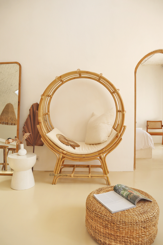 The Circle Ring Hanging Chair with Stand
