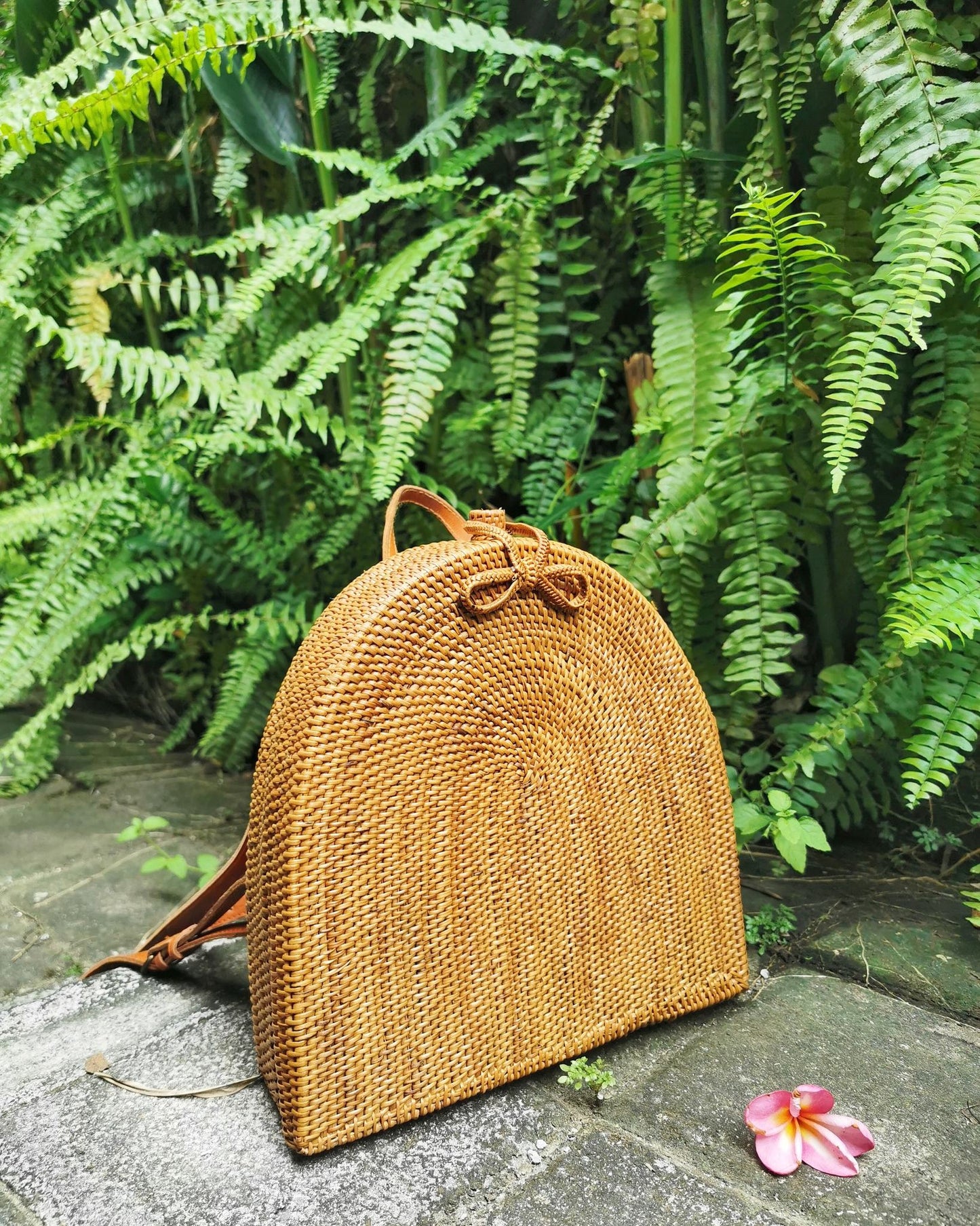 Arch Rattan Backpack