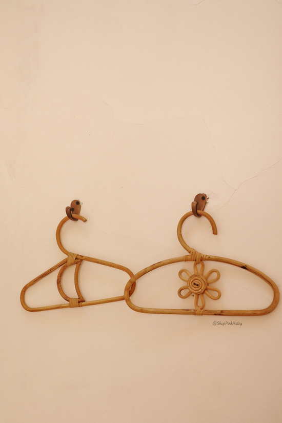 Rattan Hangers for Kids - Set of 5 assorted