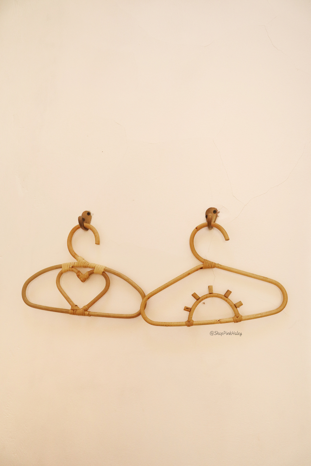 Rattan Hangers for Kids - Set of 5 assorted