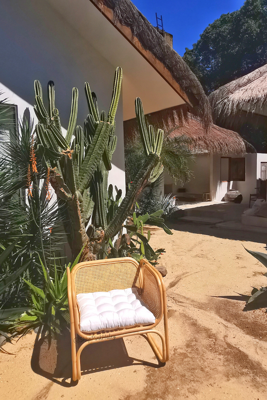 Cane Rattan Armchair (Los Angeles/Local Delivery Only)