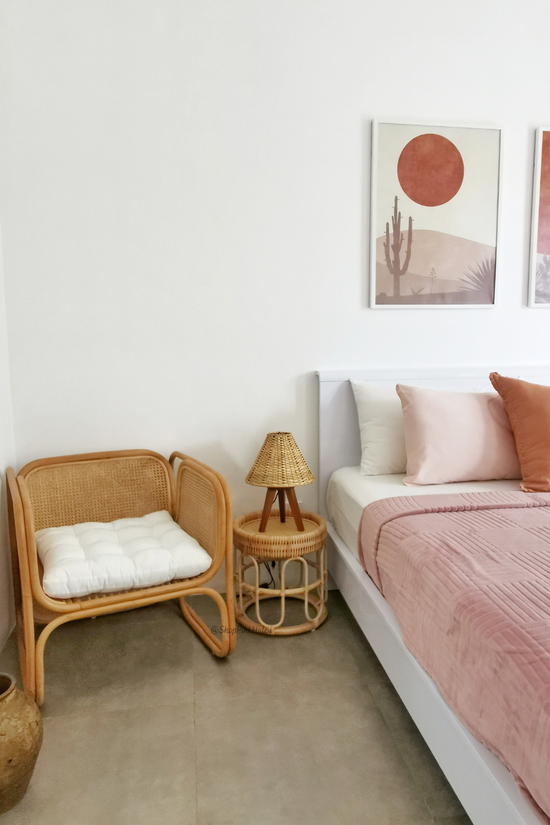 Cane Rattan Armchair (Los Angeles/Local Delivery Only)